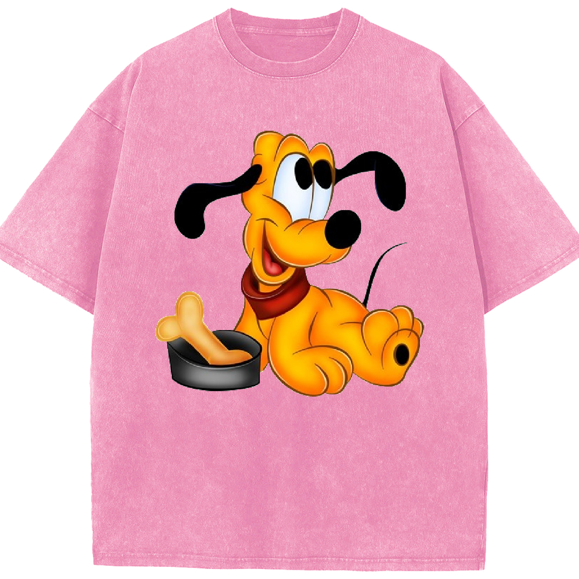 （画像用） ミッキーマウス Mickey Mouse 綿100% ヴィンテージ風 半袖Tシャツ（フロントプリント）